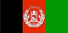 Afghanistan flag - medium - style 1