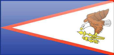 American Samoa flag - large - style 3