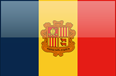 Andorra flag - medium - style 4