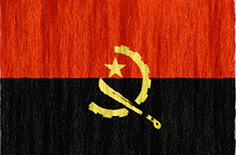 Angola flag - medium - style 2