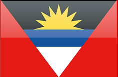 Antigua and Barbuda flag - medium - style 4