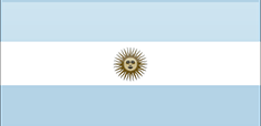 Argentina flag - medium - style 4