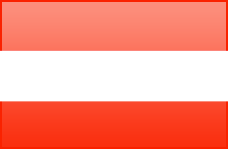 Austria flag - large - style 3