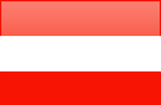 Austria flag - medium - style 4