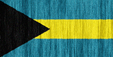Bahamas flag - medium - style 2