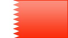 Bahrain flag - medium - style 3