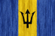 Barbados flag - small - style 2