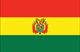 Bolivia flag - small - style 1