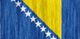 Bosnia flag - small - style 2