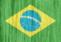 Brazil flag - medium - style 2