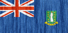 British Virgin Islands flag - medium - style 2