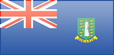 British Virgin Islands flag - medium - style 3
