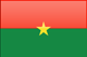 Burkina Faso flag - small - style 4