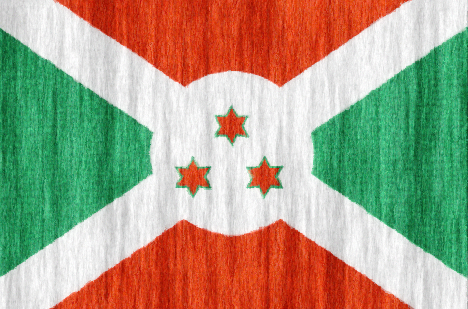 Burundi flag - large - style 2