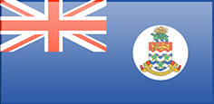 Cayman Islands flag - medium - style 3