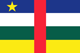 Central African Republic flag - small - style 1