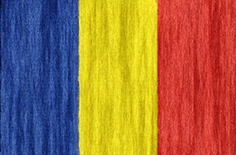 Chad flag - medium - style 2