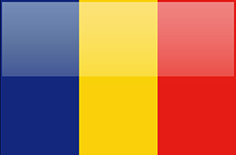Chad flag - medium - style 4