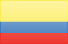 Colombia flag - medium - style 3