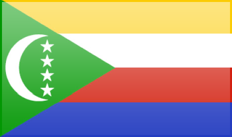 Comoros flag - large - style 3