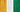 Cote d'Ivoire flag - tiny - style 2