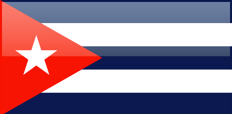 Cuba flag - large - style 4