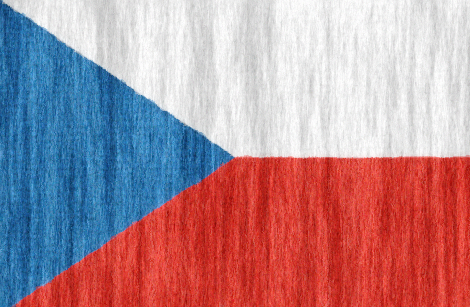 Czech Republic flag - large - style 2