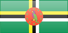 Dominica flag - medium - style 3