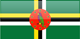 Dominica flag - small - style 4