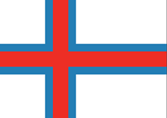 Faroe Islands flag - medium - style 1