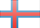 Faroe Islands flag - small - style 3