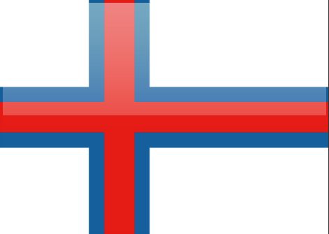 Faroe Islands flag - large - style 4