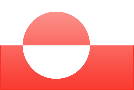 Greenland flag - large - style 3