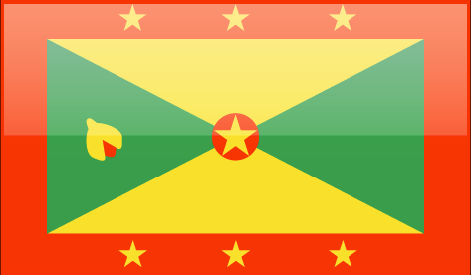 Grenada flag - large - style 4