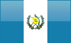 Guatemala flag - medium - style 4