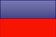 Haiti flag - medium - style 4