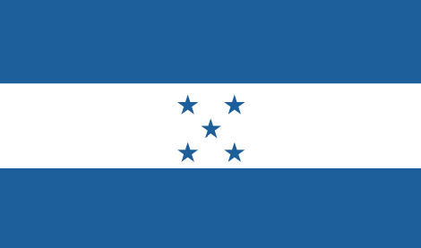 Honduras flag - large - style 1