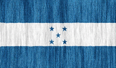 Honduras flag - medium - style 2