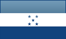 Honduras flag - medium - style 4