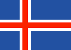 Iceland flag - medium - style 1