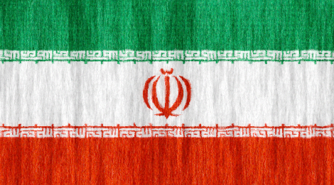 Iran flag - large - style 2