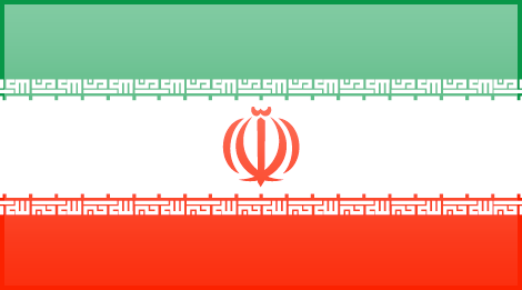 Iran flag - large - style 3