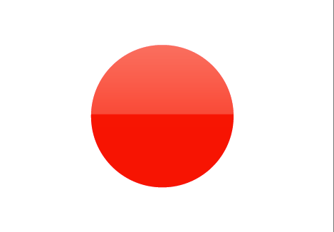 Japan flag - large - style 4