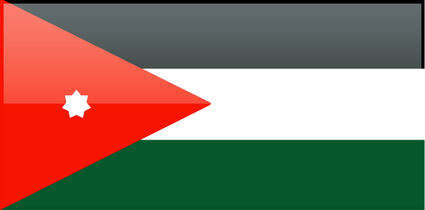 Jordan flag - large - style 4