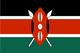 Kenya flag - small - style 1