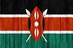 Kenya flag - medium - style 2