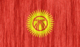 Kyrgyzstan flag - small - style 2
