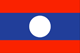 Laos flag - small - style 1