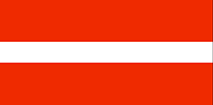 Latvia flag - medium - style 1