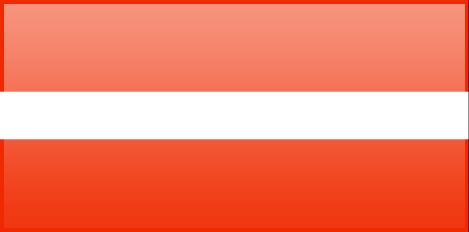 Latvia flag - large - style 3